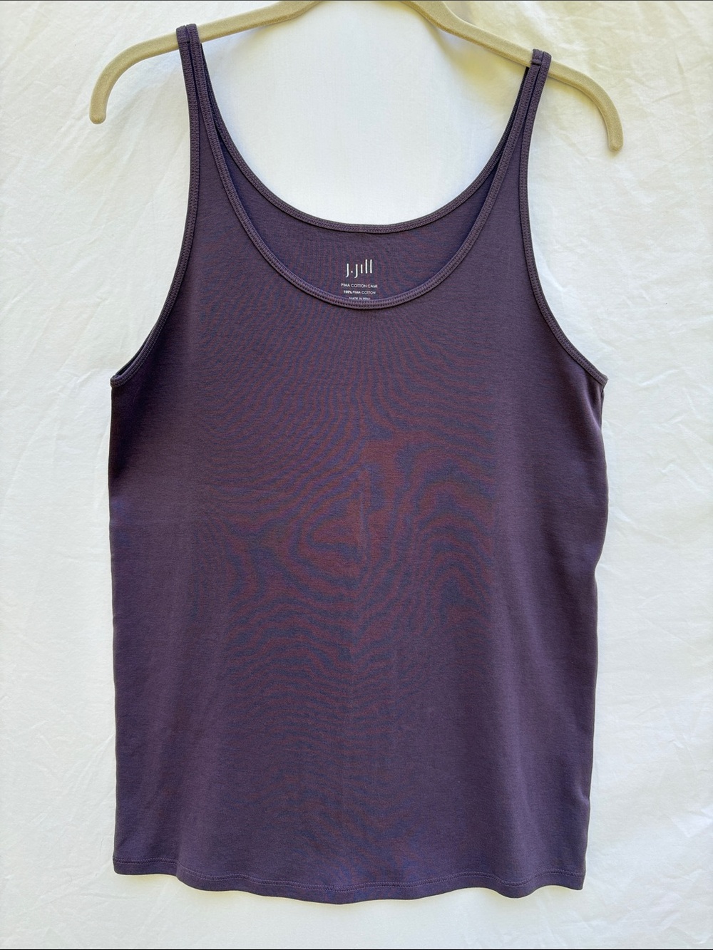 J. Jill Plum Scoop Neck Tank Top